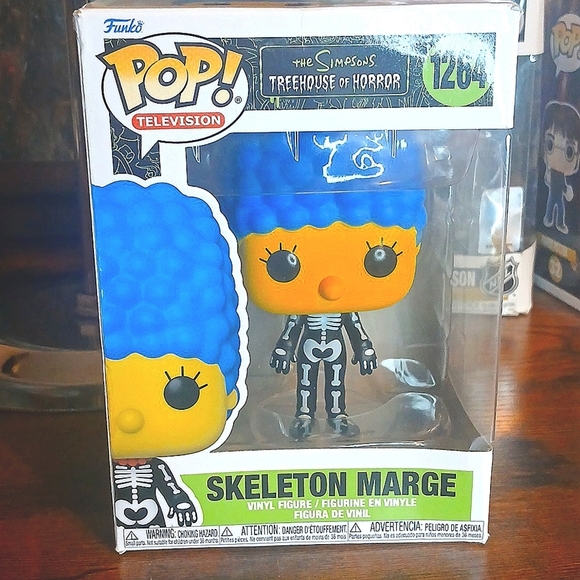 Funko Pop Skeleton Marge Vinyl Figure - Picture 1 of 7